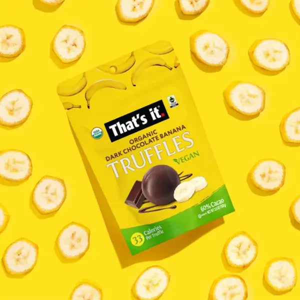 That's It Organic Dark Cocolate Banana Truffles, 100G