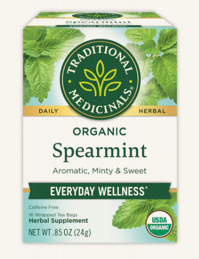 Traditional Medicinals - Organic Spearmint, 16 Bags