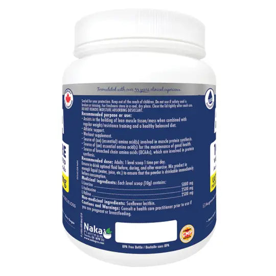 Naka BCAA 100% Pure 10 000Mg 250G