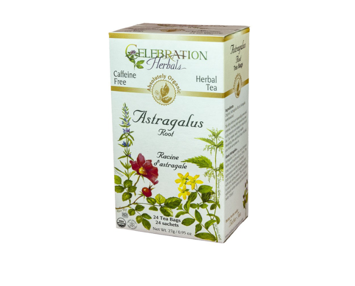 Celebration Herbals Organic Astragalus Root Tea, 24Bgs