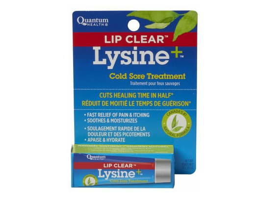 Quantum Health Lip Clear Lysine+ Cold Sore Treatment, 7G