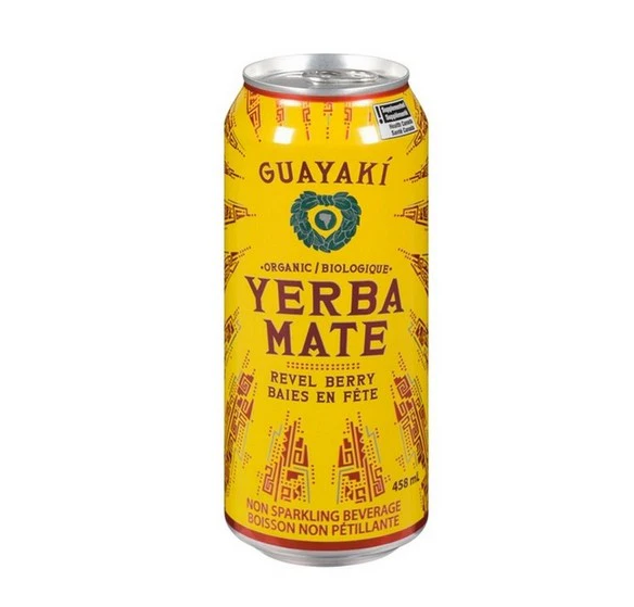 Guayaki Organic Yerba Mate - Revel Berry, 458Ml