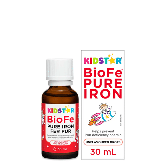 Kidstar Biofe Pure Iron Drops Unflavoured 30Ml
