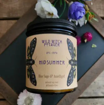 Wild Witch Potager - Midsummer Candle, 8Oz