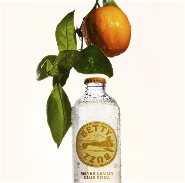 Betty Buzz Meyer Lemon Club Soda, 4X266ml