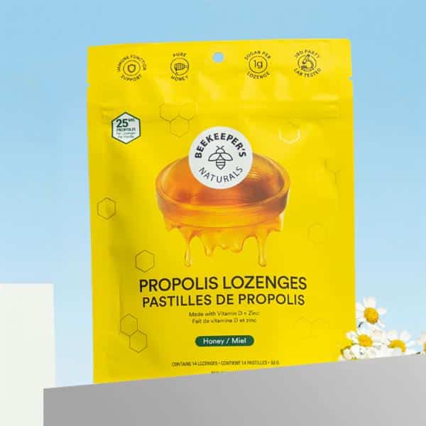 Beekeepers Propolis Lozenges - Honey, 50G
