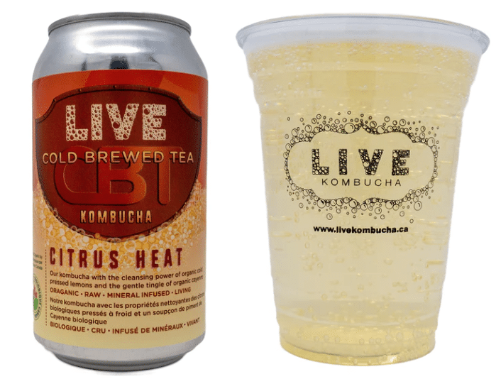 Live Kombucha - Citrus Heat, 355Ml