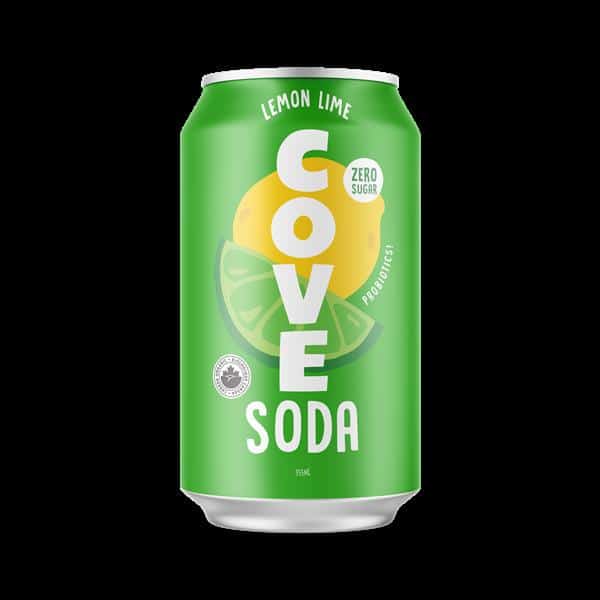 Cove Soda, Lemon Lime 355Ml
