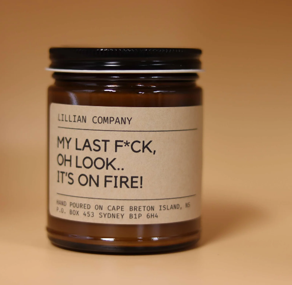 Lillian Co - My Last F*Ck (Warm Vanilla) 9Oz