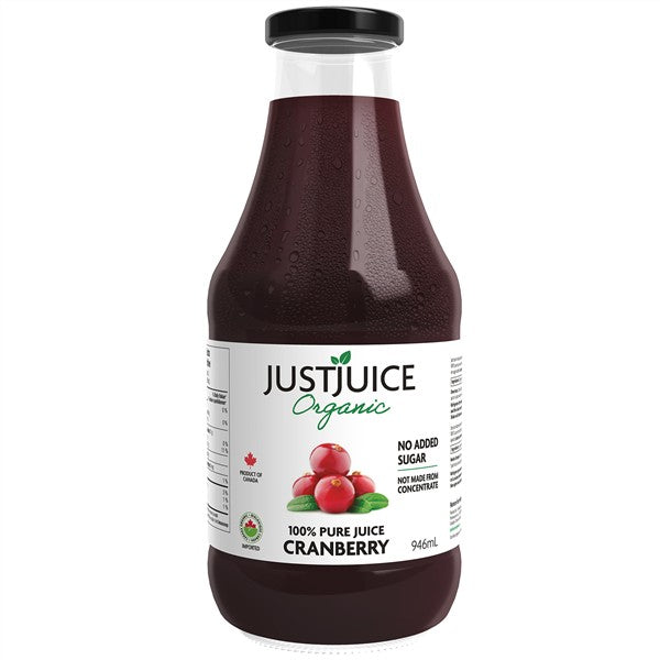 Just Juice: Organic Cranberry Juice – 1L