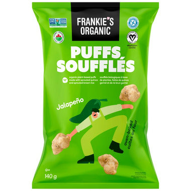 Frankie's Organic Jalapeno Puffs, 120G