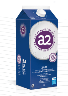 A2 2% Partly Skimmed Milk 2L