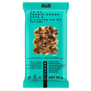 Trubar Oh Oh Cookie Dough Protein Bar, 50G