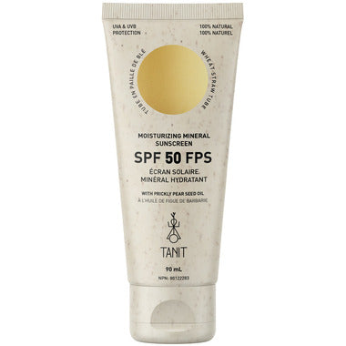 TANIT Moisturizing Mineral Sunscreen SPF 50 Coconut Vanilla, 90Ml