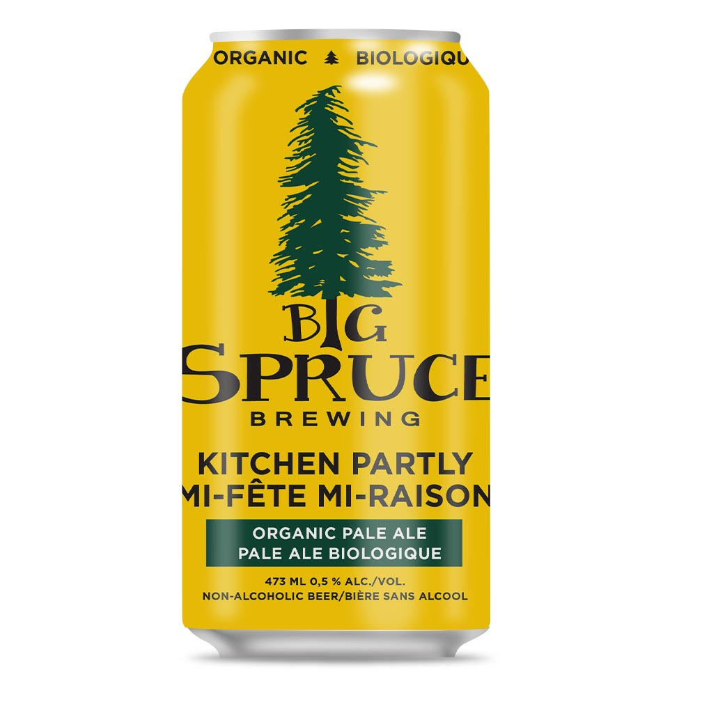 Big Spruce Brewing - Kitchen Partly Non-Alcoholic Organic Pale Ale, 473Ml