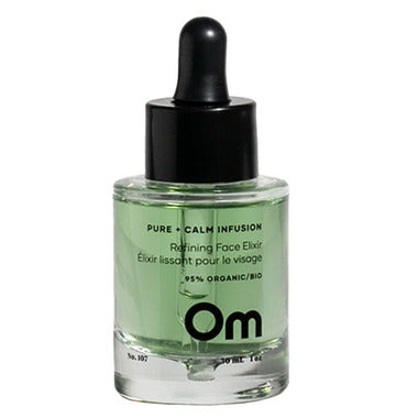 OM Organics Pure + Calm Infusion Refining Face Elixir, 30Ml