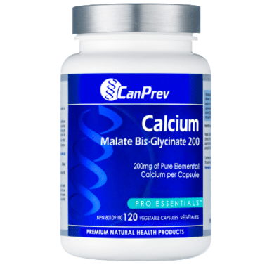 Canprev Calcium Malate Bisglycinate - 200Mg, 120Vc
