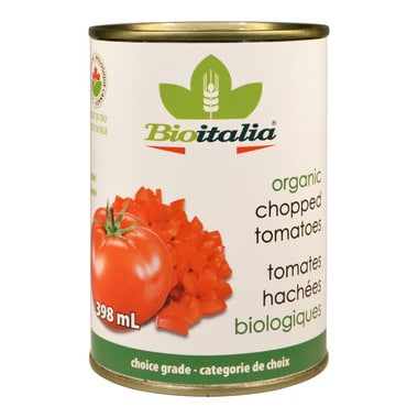 Bioitalia Organic Chopped Tomatoes, 398Ml