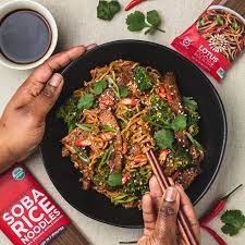 Lotus Organic Buckwheat & Brown Rice Soba Noodles 227G
