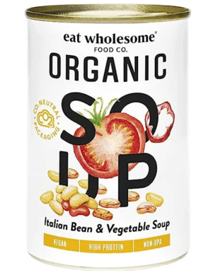 Eat Wholesome - Organic Italian Bean & Vegetable Soup, 398Ml