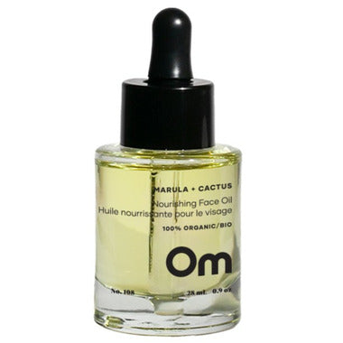 OM Organics Marula + Cactus Nourishing Face Oil, 28Ml