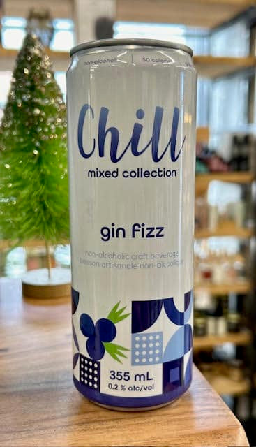 Chill St. Craft - Gin Fizz Non Alcoholic Cocktail, Single