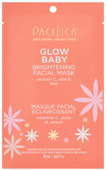 Pacifica Glow Baby Brightening Facial Mask, 18Ml