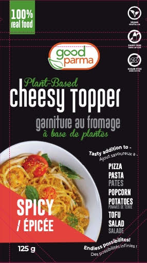 Good Parma Plant Based Cheesy Topper - Spicy, 125G