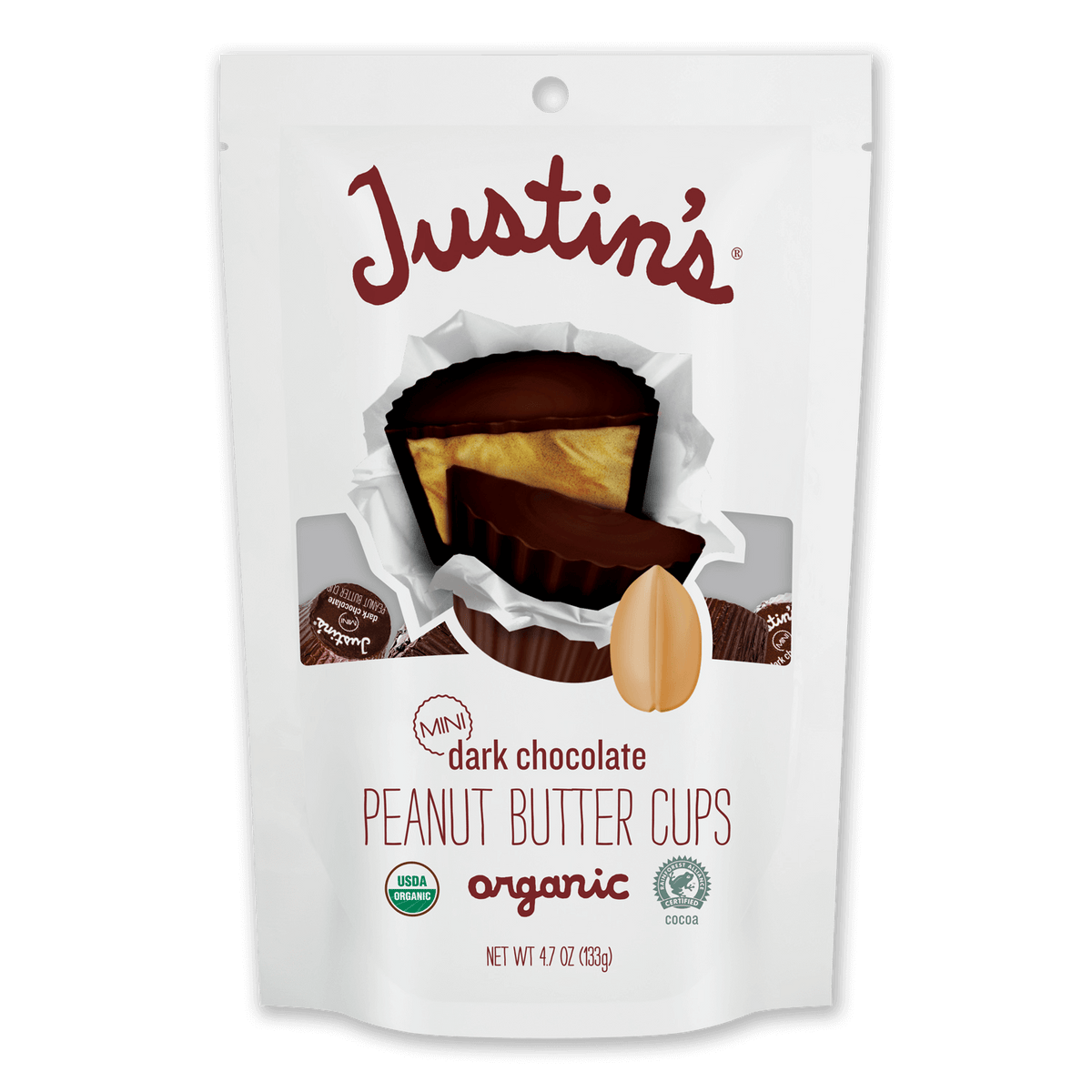 image-product_justins-confections-mini-dark-chocolate-peanut-butter-cups-4.7oz-2