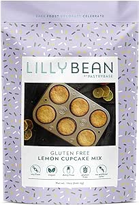 Lilly Bean Gluten Free Lemon Cupcake Mix, 340G