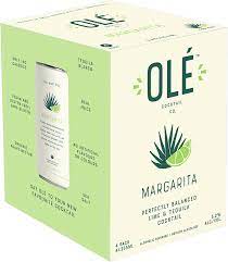 Olé Cocktail Co.Margarita Mocktail, 4 X 355Ml