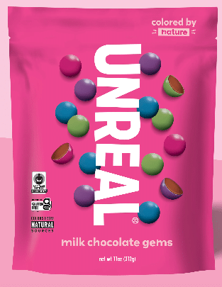 UNREAL Milk Chocolate Gems 142G