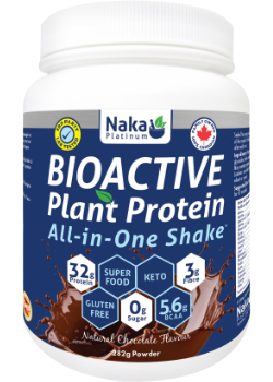 Naka Bioactive Plant Protein All-In-One Shake - Chocolate, 282G