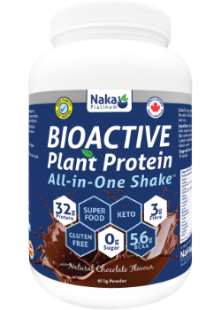 Naka Bioactive Plant Protein All-In-One Shake - Chocolate, 611G