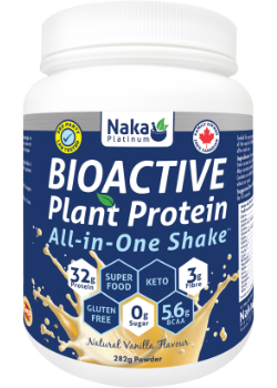 Naka Bioactive Plant Protein All-In-One Shake - Vanilla, 282G