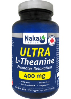 Naka Ultra L-Theanine 400Mg 75 Vcaps
