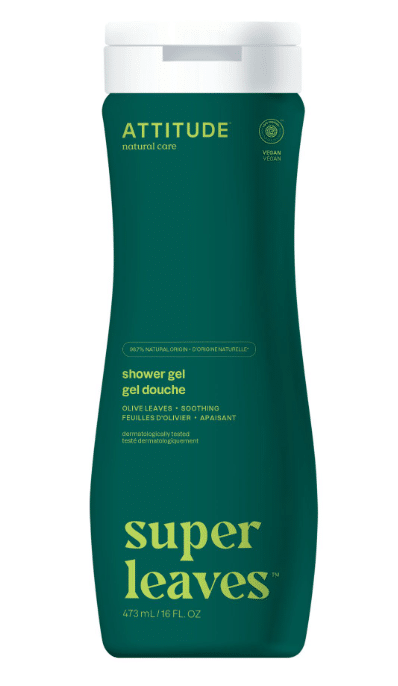 Attitude Living - Nourishing Olive Leaves Shower Gel, 473Ml