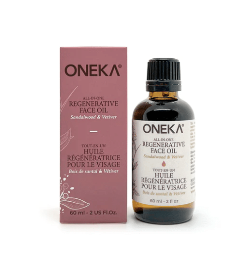 Oneka - Face Oil - Sandalwood & Vetiver, 60Ml