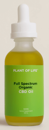 Plant Of Life Full Spectrum Organic CBD Oil - 500Mg, 60Ml