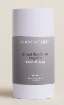 Plant Of Life Broad Spectrum Organic CBD Heal Stick - 300Mg, 30G