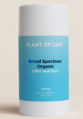 Plant Of Life Broad Spectrum Organic CBD Heal Stick - 700Mg, 75G