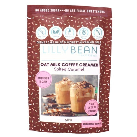 Lilly Bean Oat Milk Coffee Creamer Salted Caramel, 170G