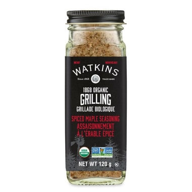Watkins Organic Spiced Maple Seasoning, 120G