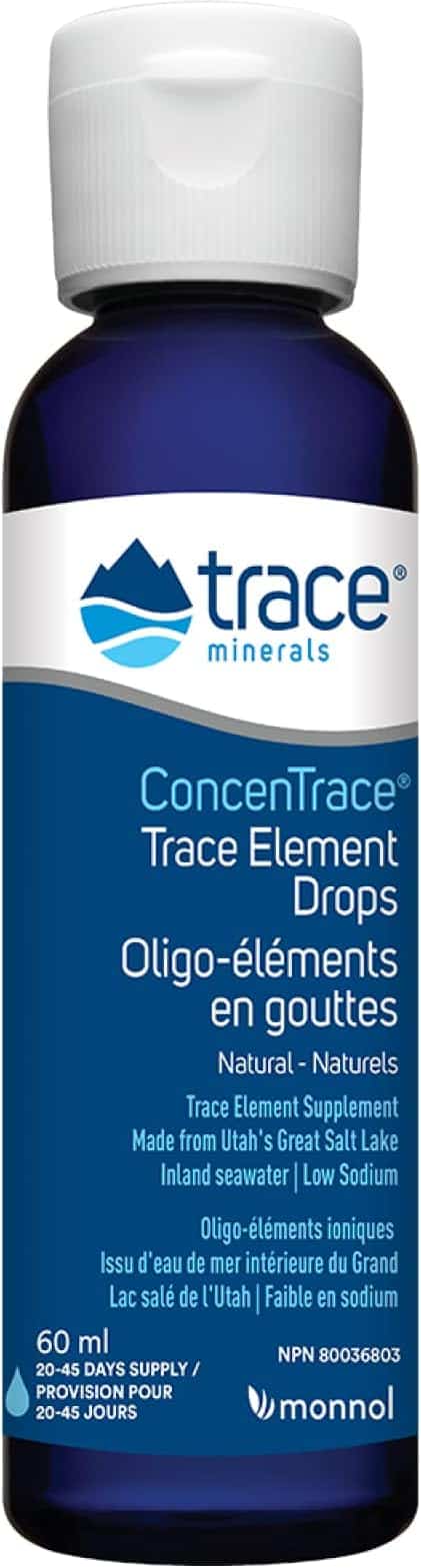 Trace Minerals - Concentrace Trace Mineral Drops, 60Ml