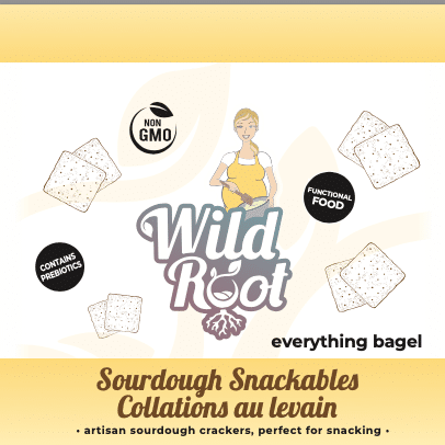 Wild Root Sourdough Snackables - Everything Bagel, 170G